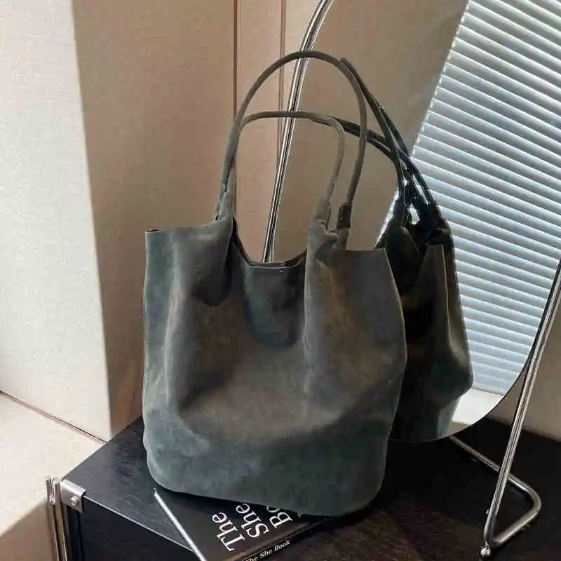 Serena™ | Elegant Suede Leather Tote Bag (Buy 1 Get 1 Free)