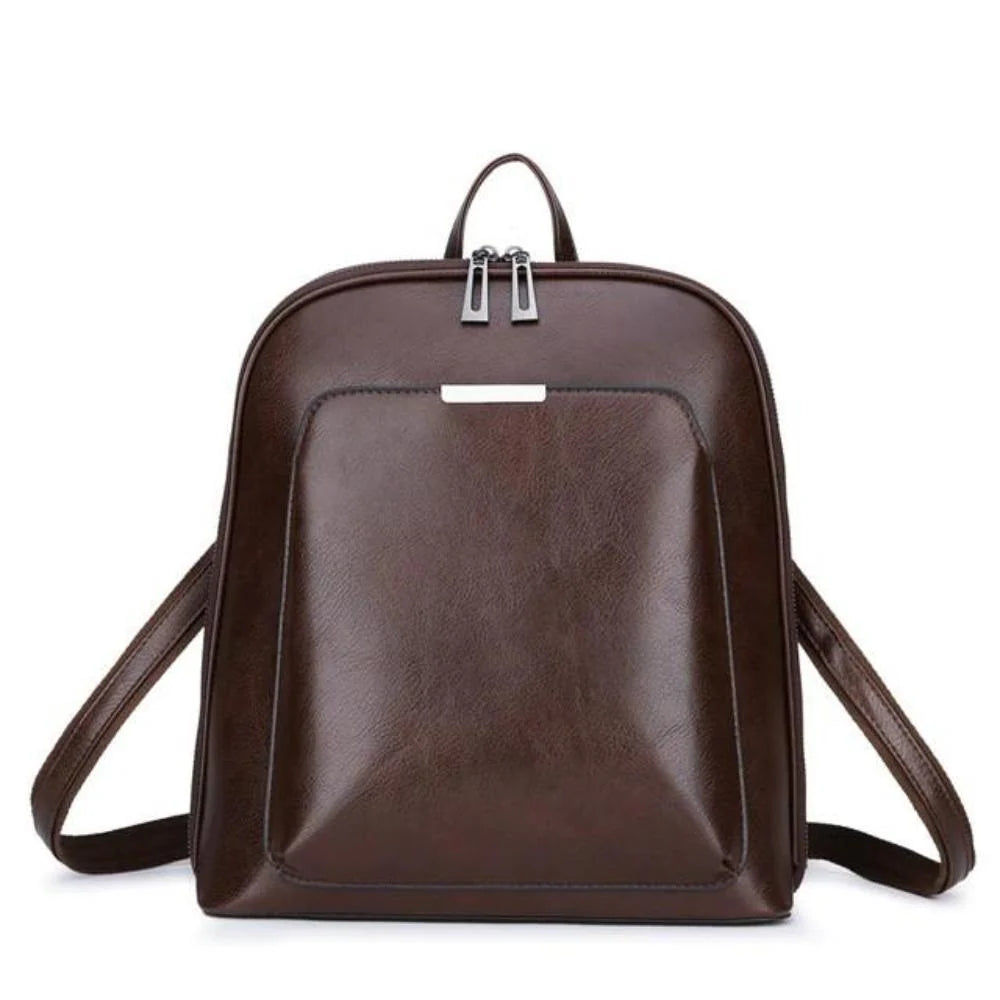 Classic™ | Elegant Double-Zipper Backpack