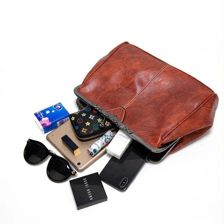Sophia™ | Elegant Vintage Lock Handbag