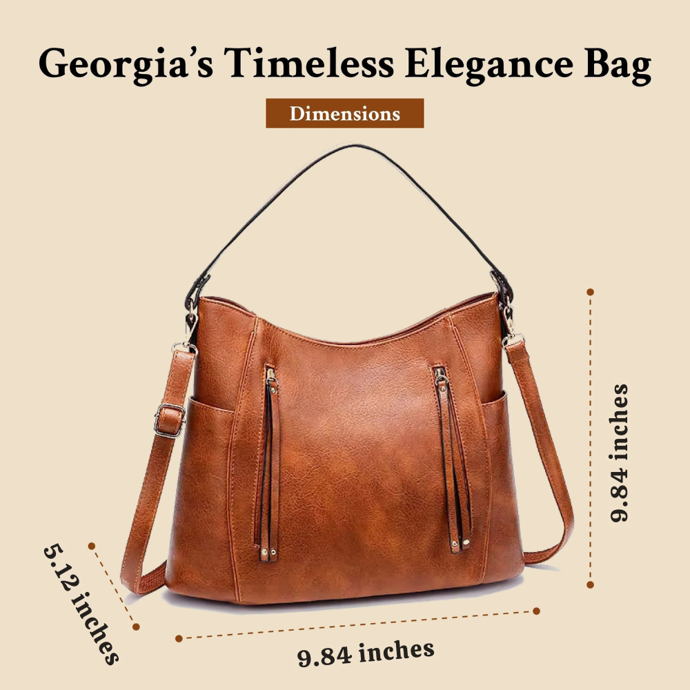 Georgia™ | Timeless Vintage Shoulder Bag
