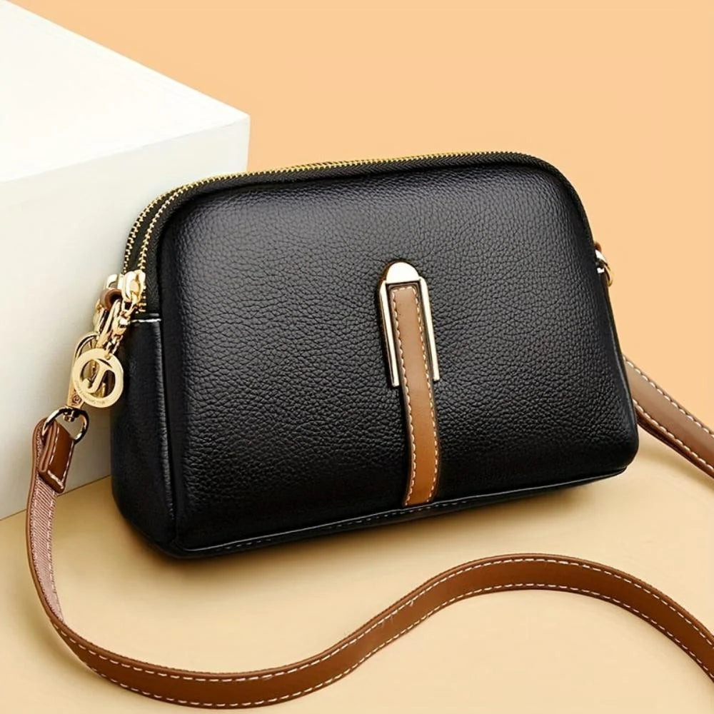 Mila™ | Litchi Crossbody Bag (Buy 1 Get 1 Free)