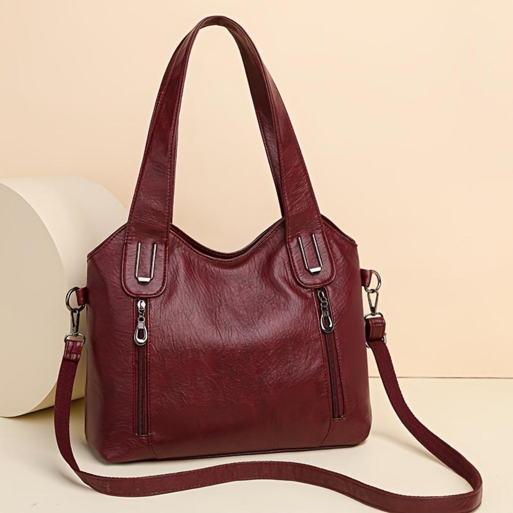 Emma™ | Retro Chic Tote Shoulder Bag