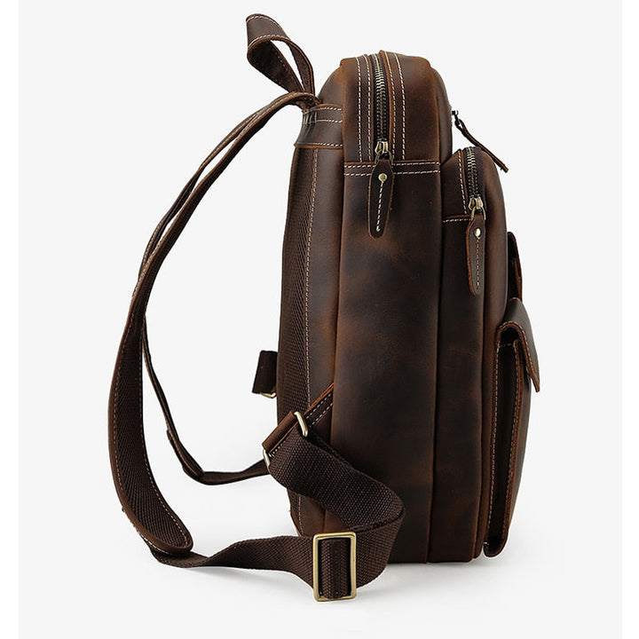 Legacy™ | Vintage Large Leather Backpack