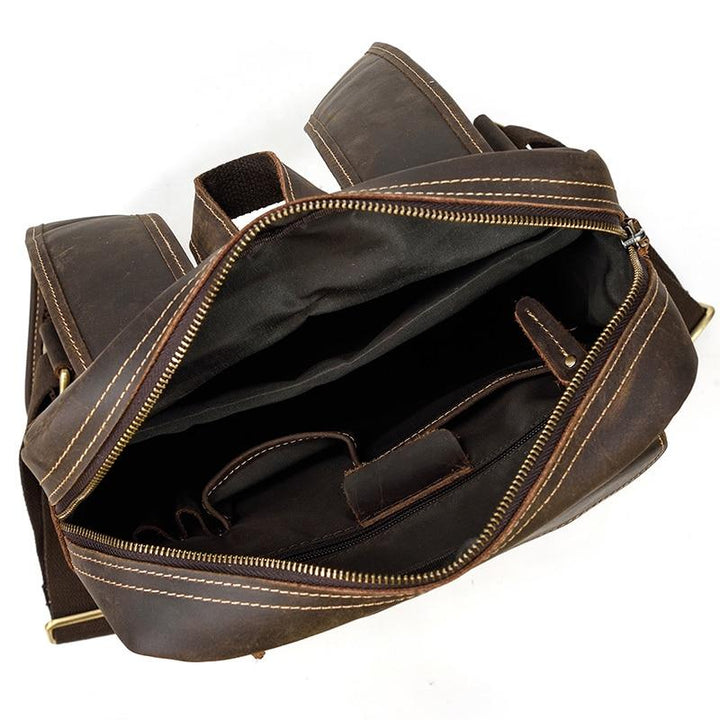 Legacy™ | Vintage Large Leather Backpack