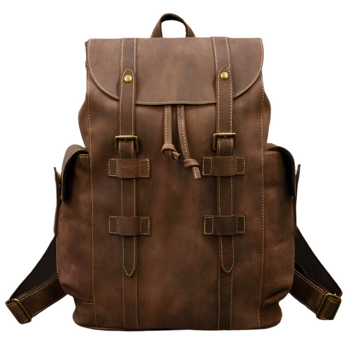 Backpack™ | Spacious Leather Travel Bag