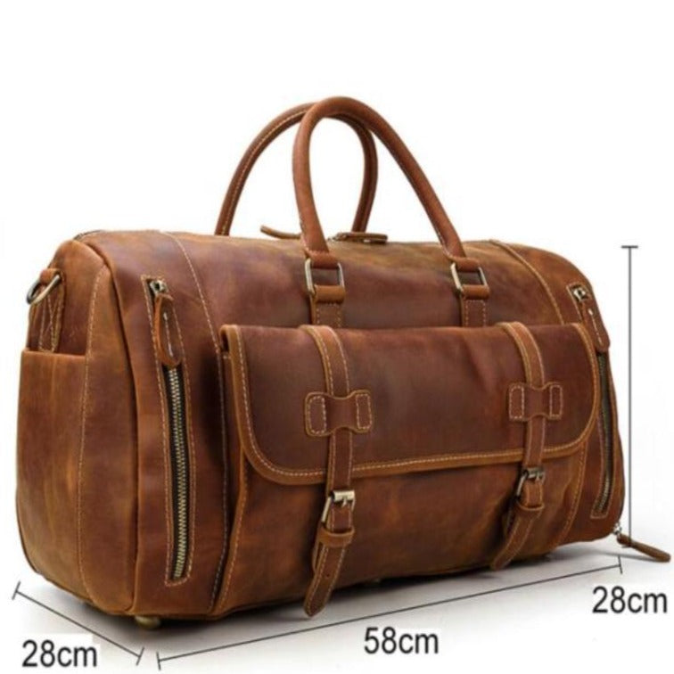 Heritage™ | Vintage Crazy Leather Travel Bag
