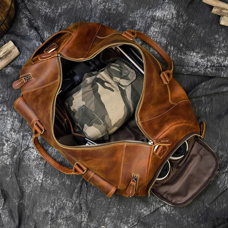 Heritage™ | Vintage Crazy Leather Travel Bag