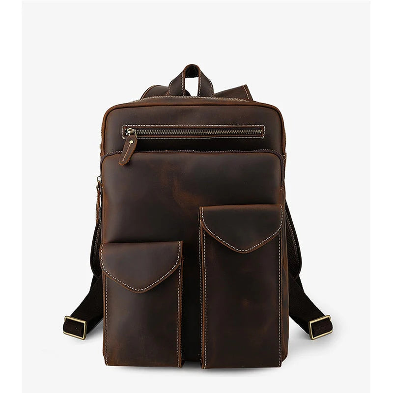 Legacy™ | Vintage Large Leather Backpack