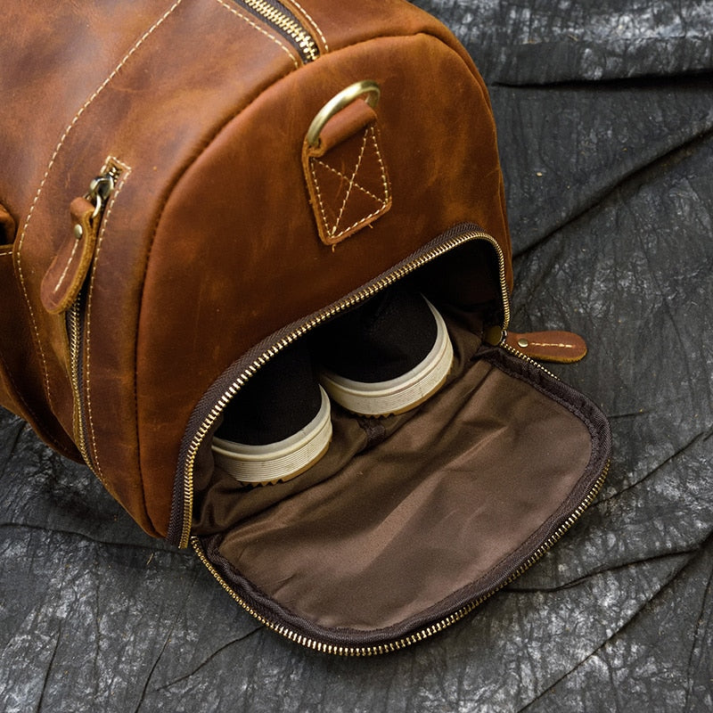 Heritage™ | Vintage Crazy Leather Travel Bag