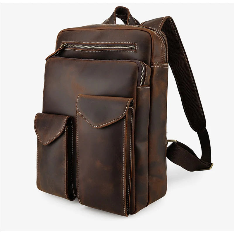 Legacy™ | Vintage Large Leather Backpack