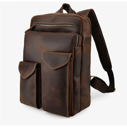 Legacy™ | Vintage Large Leather Backpack