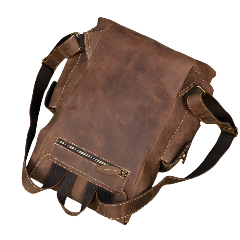 Backpack™ | Spacious Leather Travel Bag