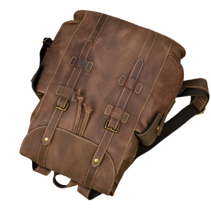Backpack™ | Spacious Leather Travel Bag