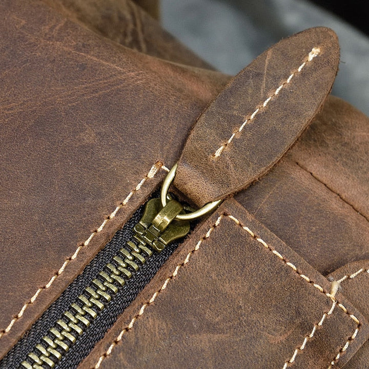 Backpack™ | Spacious Leather Travel Bag