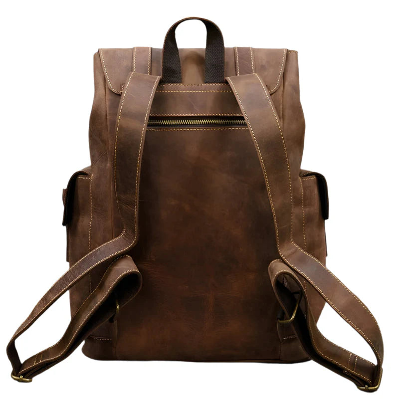 Backpack™ | Spacious Leather Travel Bag