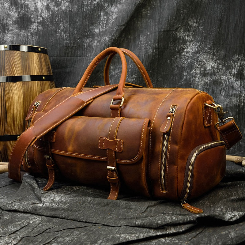 Heritage™ | Vintage Crazy Leather Travel Bag