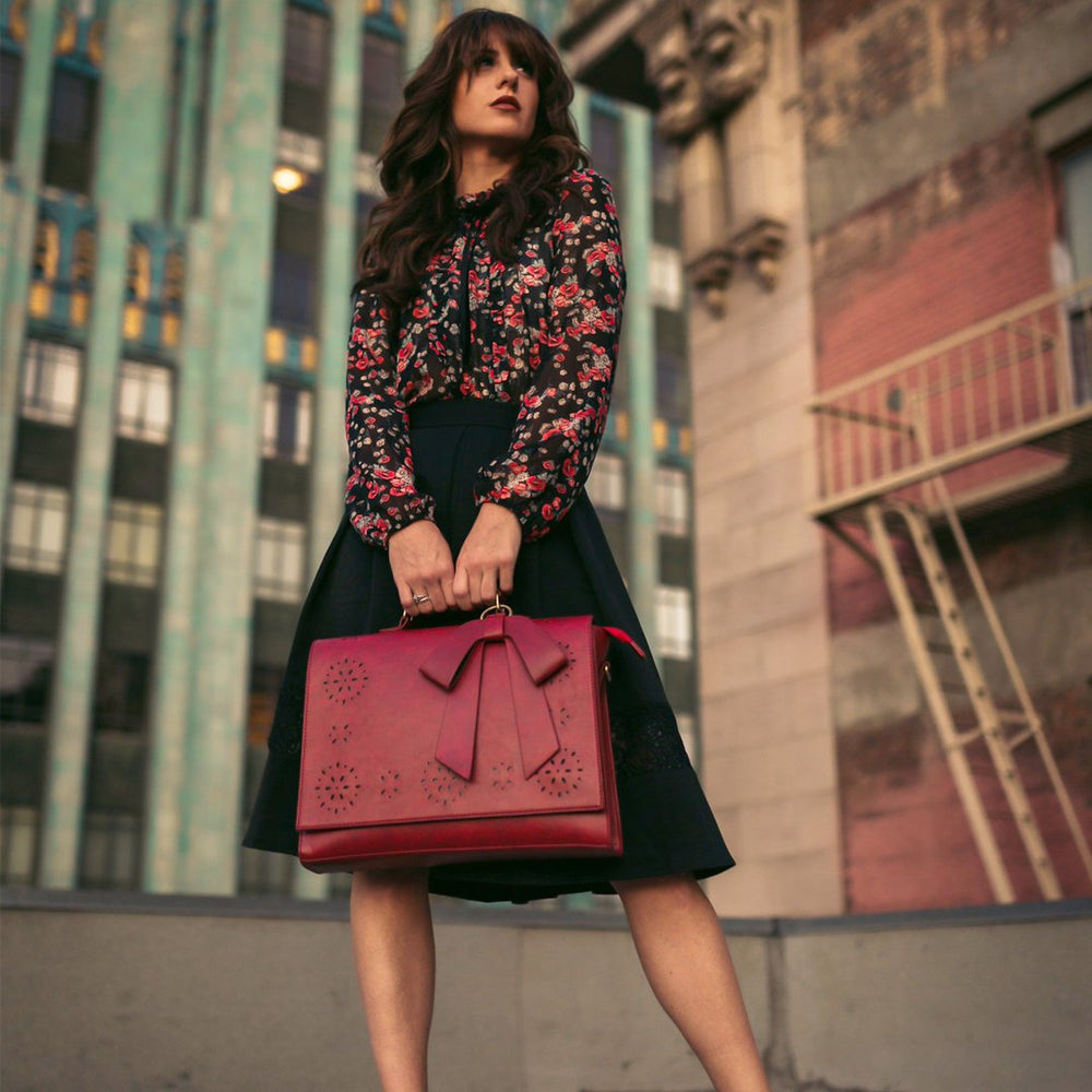 Amara™ | Elegant Bow Bag