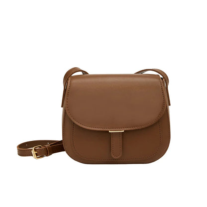 Amelia™ | Retro Chic Saddle Crossbody Bag