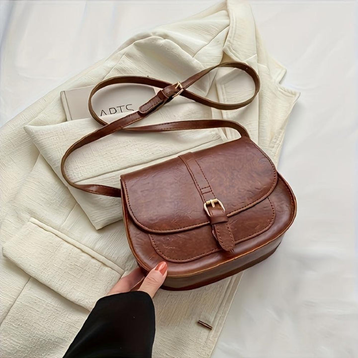 Evelyn™ | Classic Saddle Crossbody Bag