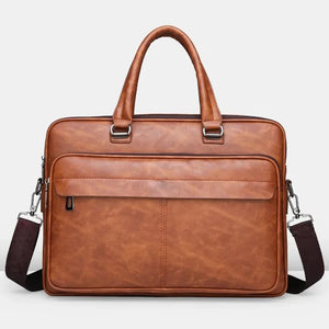 Danial™ | Premium Leather Laptop Bag