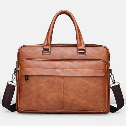 Danial™ | Premium Leather Laptop Bag (Buy 1 Get 1 Free)