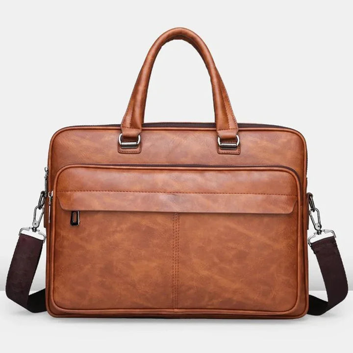 Danial™ | Premium Leather Laptop Bag