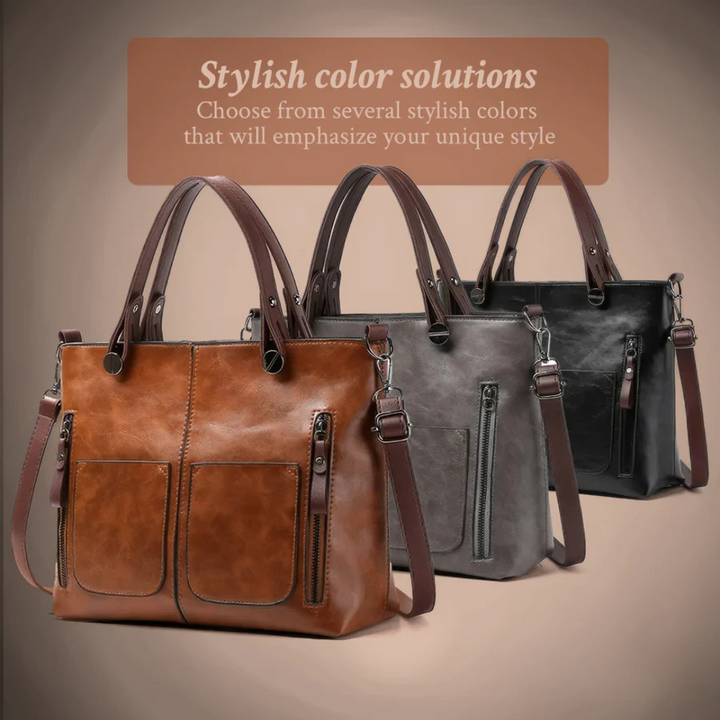 Elegant™ | Vintage Leather Shoulder Bag