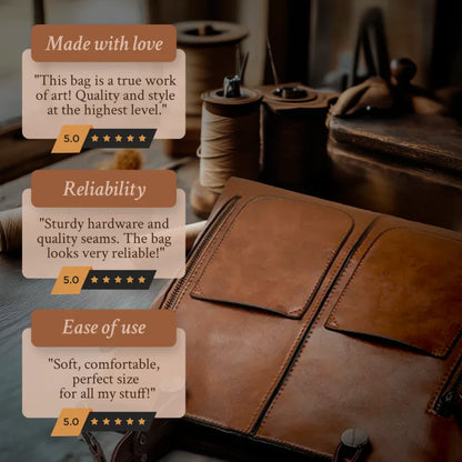 Elegant™ | Vintage Leather Shoulder Bag (Buy 1 Get 1 Free)