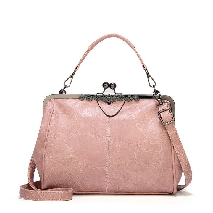 Sophia™ | Elegant Vintage Lock Handbag